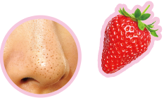 小鼻　イチゴ