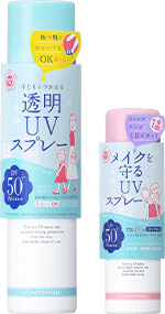 UV-yohou　Transparent UV Spray／Makeup Protection UV Spray