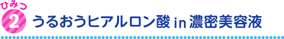 うるおうヒアルロン酸in濃密美容液