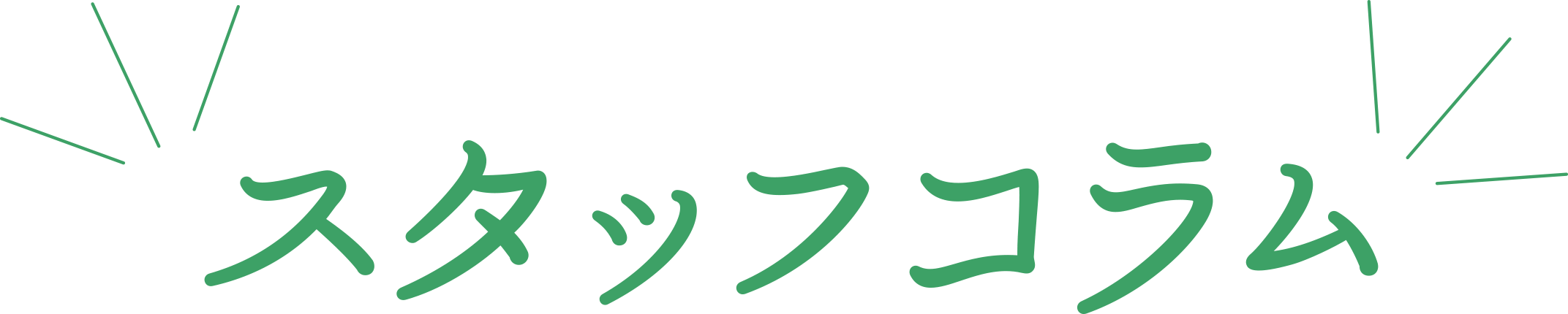 スタッフコラム