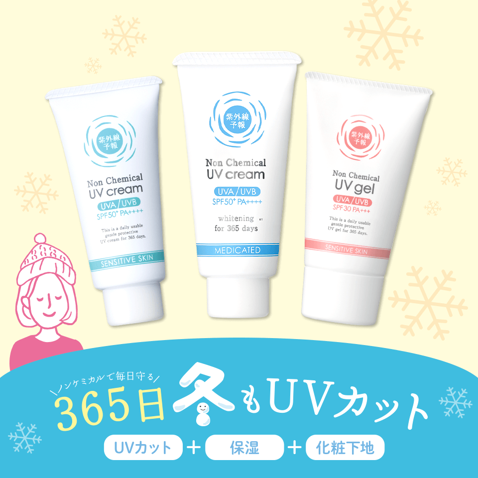 紫外線予報　冬