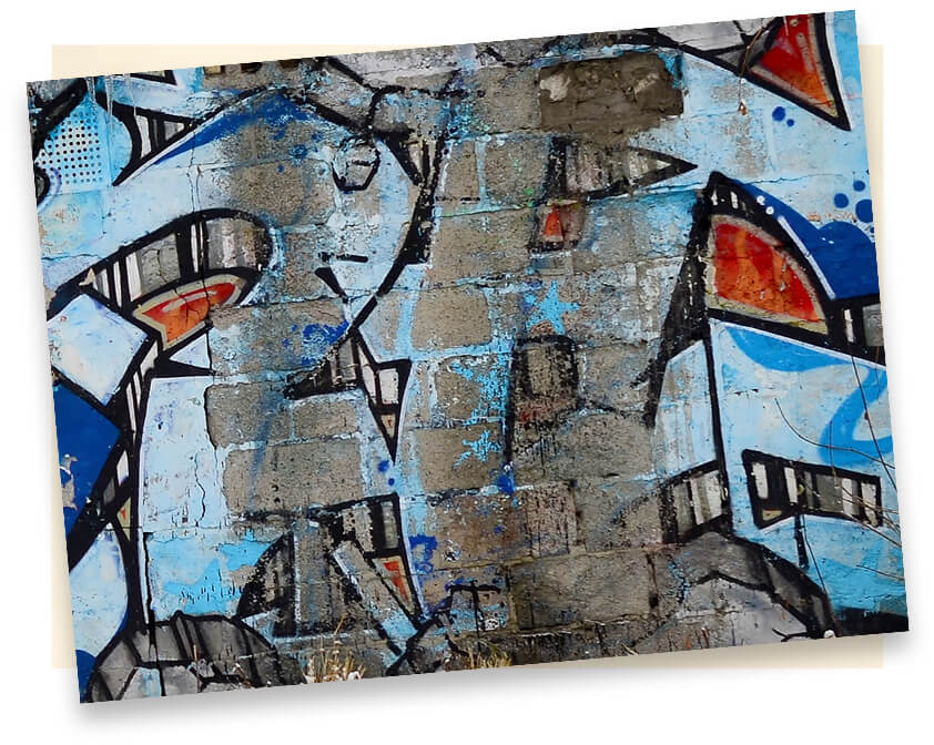 落書きも落とす天然オレンジオイルの力