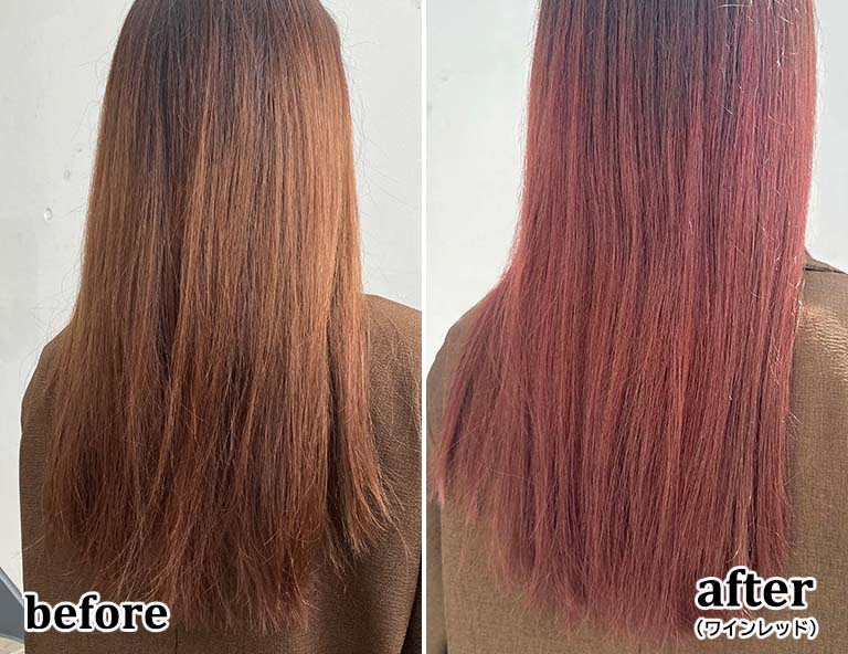 使用レポ】高発色のツヤカラー！髪を傷めたくない方に ヘアカラー