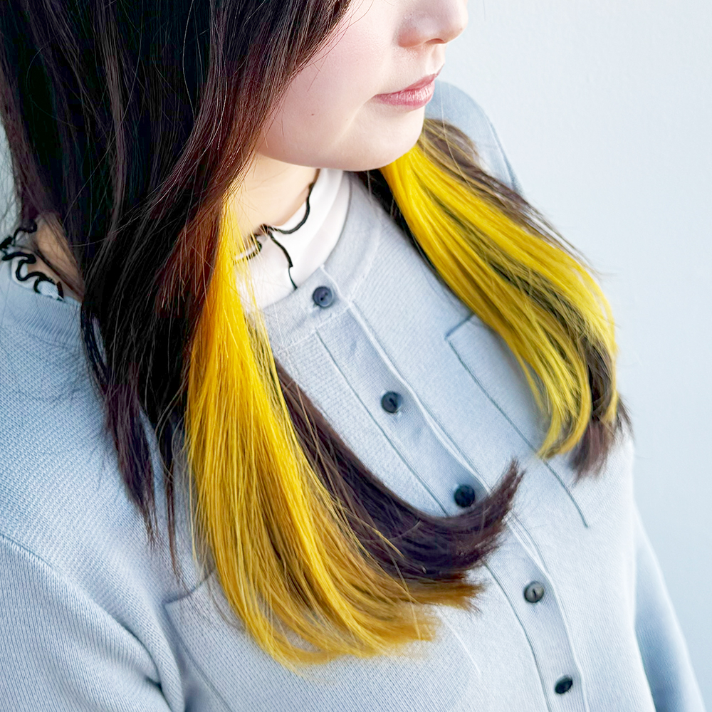 裾カラーにもイヤリングカラーにもぴったり！「デビルズトリック」の