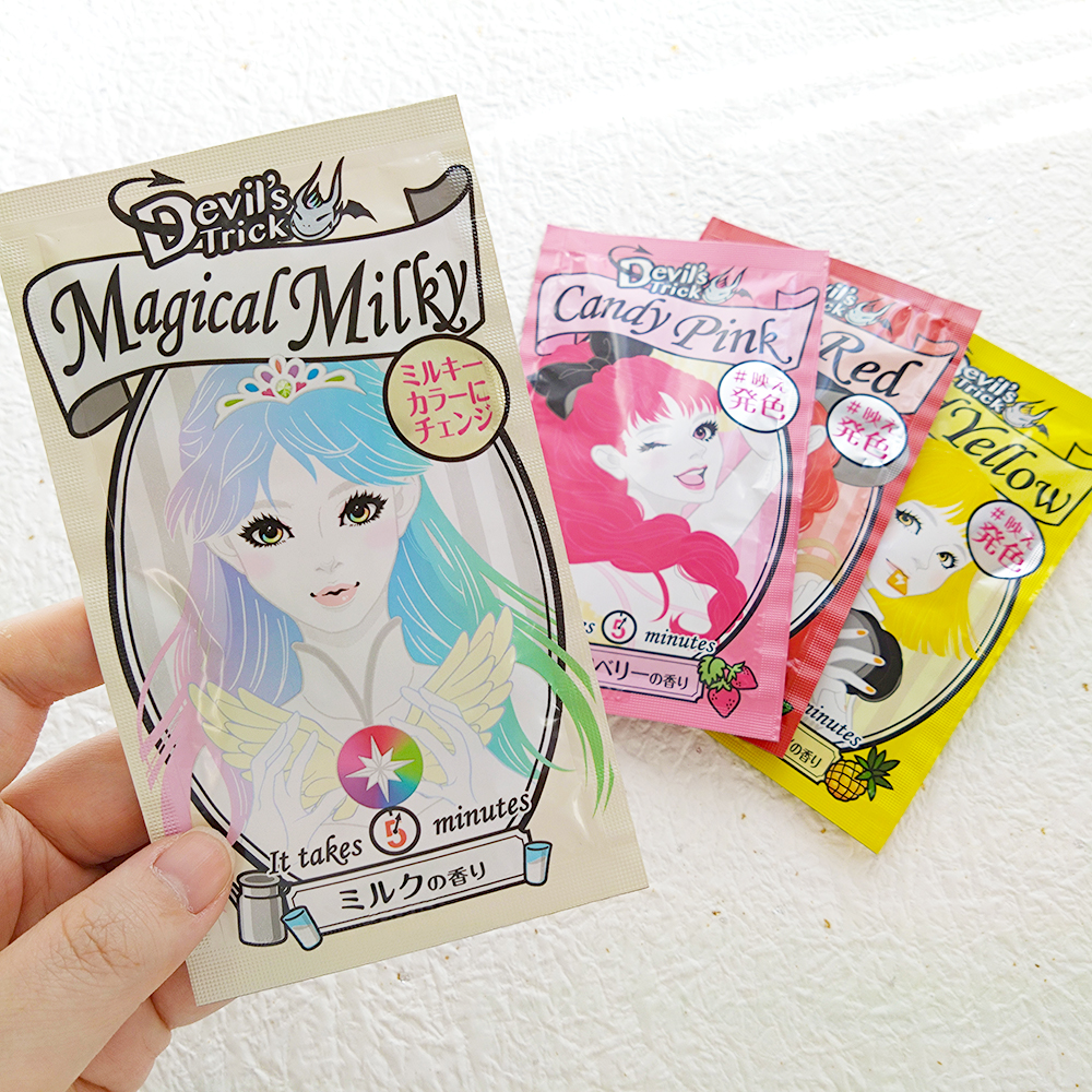 鮮やか「サウンドイエロー」でイマドキ髪に！「デビルズトリック」より