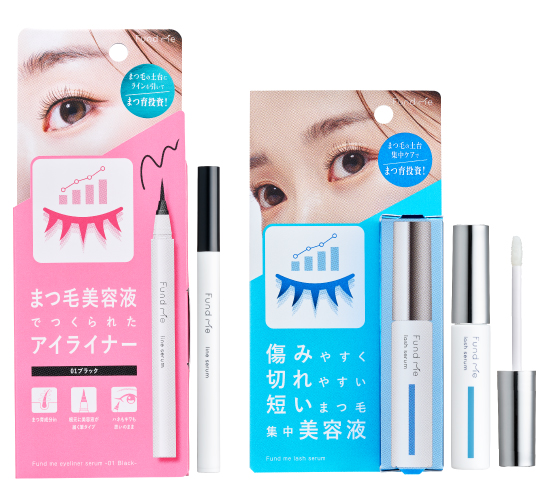 好きな色を選んでね♪】まつ育アイライナー＆まつ毛美容液をセットで6