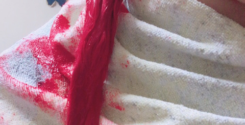 ピンクに染め上げろッ 簡単髪色チェンジ デビルズトリック モニター報告 石澤研究所 公式サイト