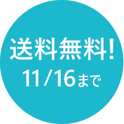 送料無料!11/16まで