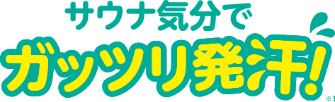 サウナ気分でガッツリ発汗！