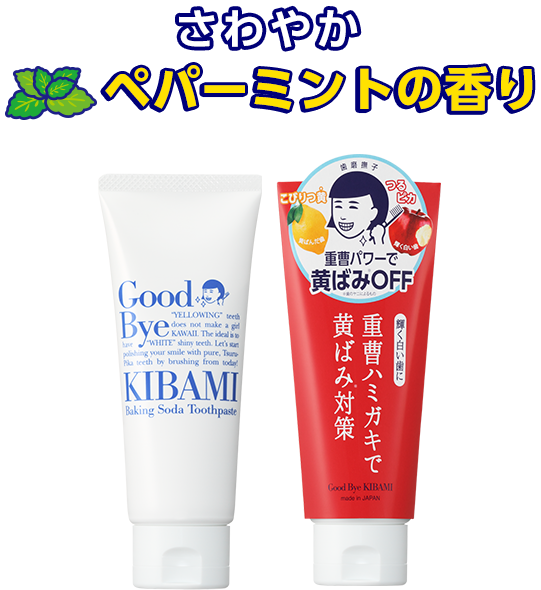 さわやか ペパーミントの香り 歯磨撫子　重曹つるつるハミガキ
140g 1,320円（税抜 1,200円）