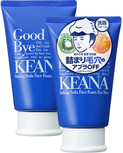 毛穴撫子 男の子用重曹泡洗顔 KEANA Baking Soda Face Form For Men