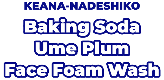 Baking Soda Ume Plum Face Foam Wash