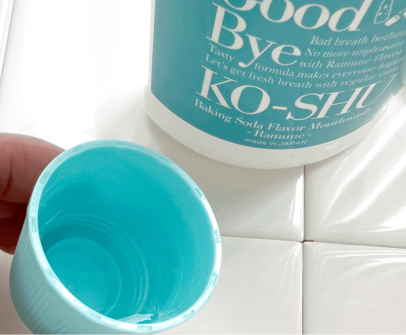 How to use Baking Soda Flavor Mouthwash -Ramune-