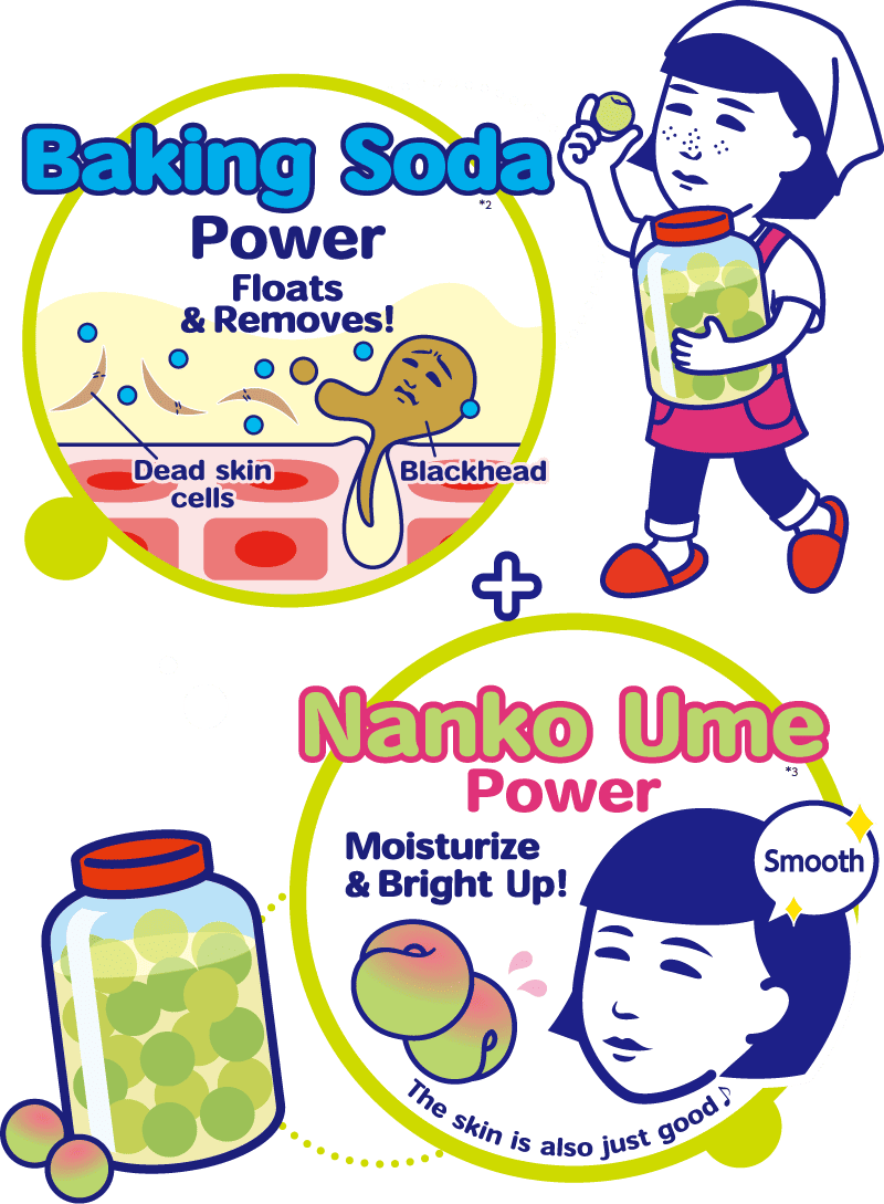 Baking Soda Power+Nanko Ume Power