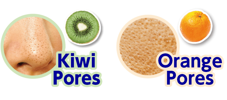 Kiwi Pores & Orange Pores