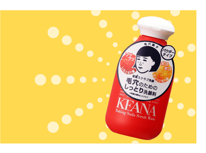 NADESHIKO Baking Soda Scrub Wash