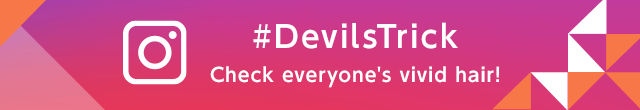 #DevilsTrick Check everyone's vivid hair!