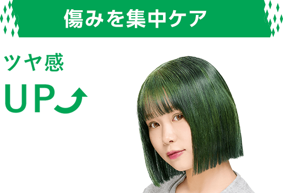 傷みを集中ケア ツヤ感UP