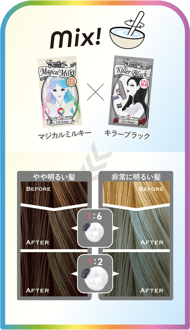 マジカルミルキー×キラーブラック