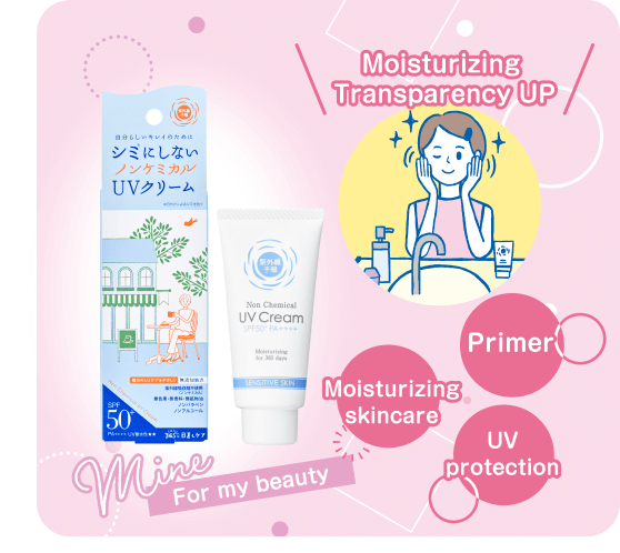 Moisturizing Transparency UP Primer Moisturizing skincare UV protection