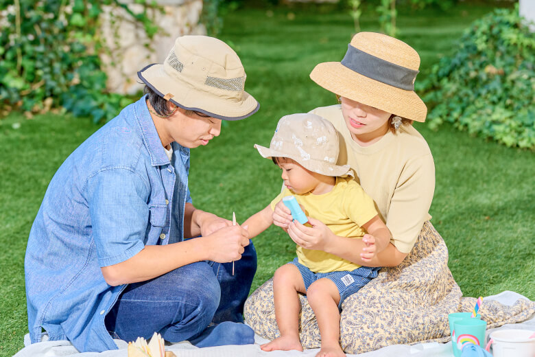 子どもの肌にやさしい
