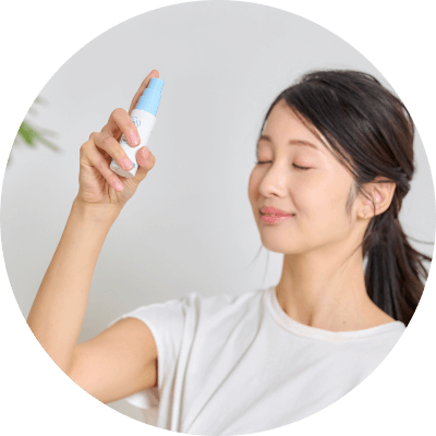 日中のぬり直しがらくらく＆軽やか♪