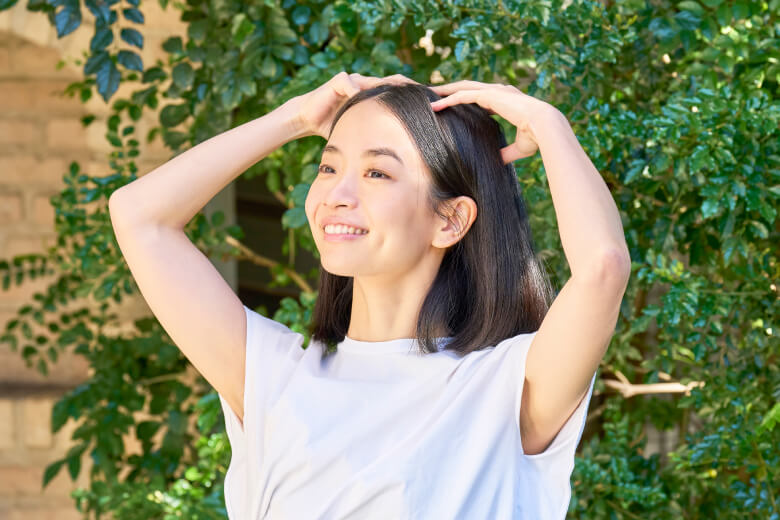 ニオイ気にならない！頭皮のじめベタが快適