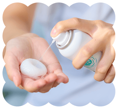 冷たいUV泡ジェルF