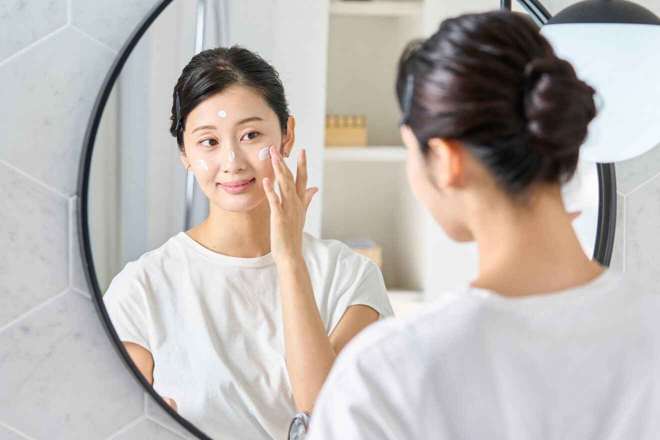 白浮きしないから化粧下地にもぴったり