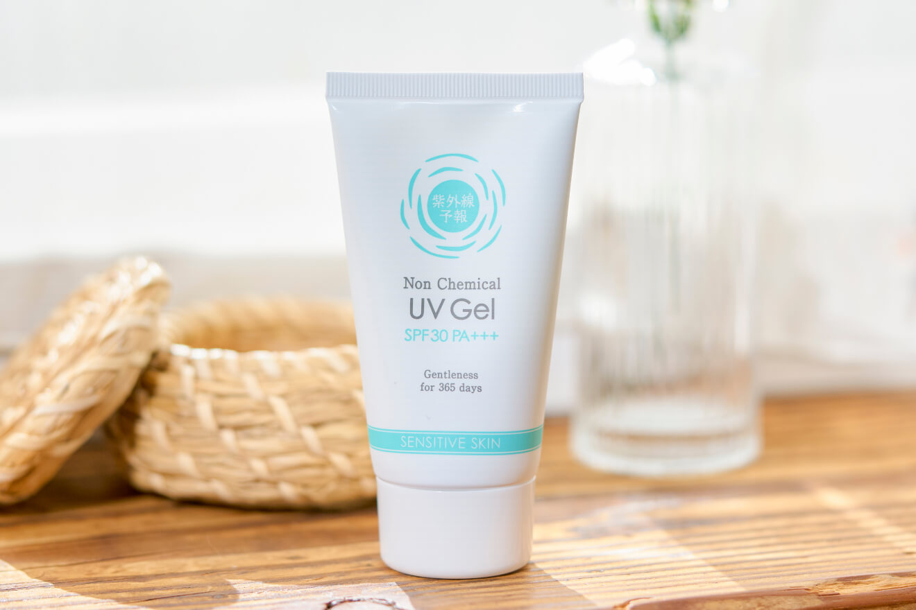 紫外線予報 ノンケミカルUVジェルFF｜紫外線吸収剤不使用｜1歳から