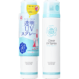 紫外線予報 透明UVスプレーF｜顔・体・髪に使える日焼け止め｜紫外線