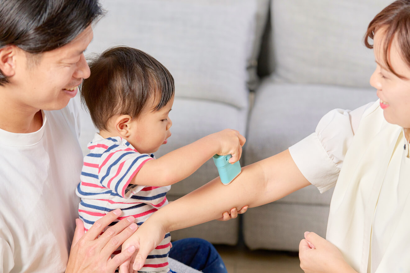 大人も子どもも嬉しい！ 感動のさらさら肌