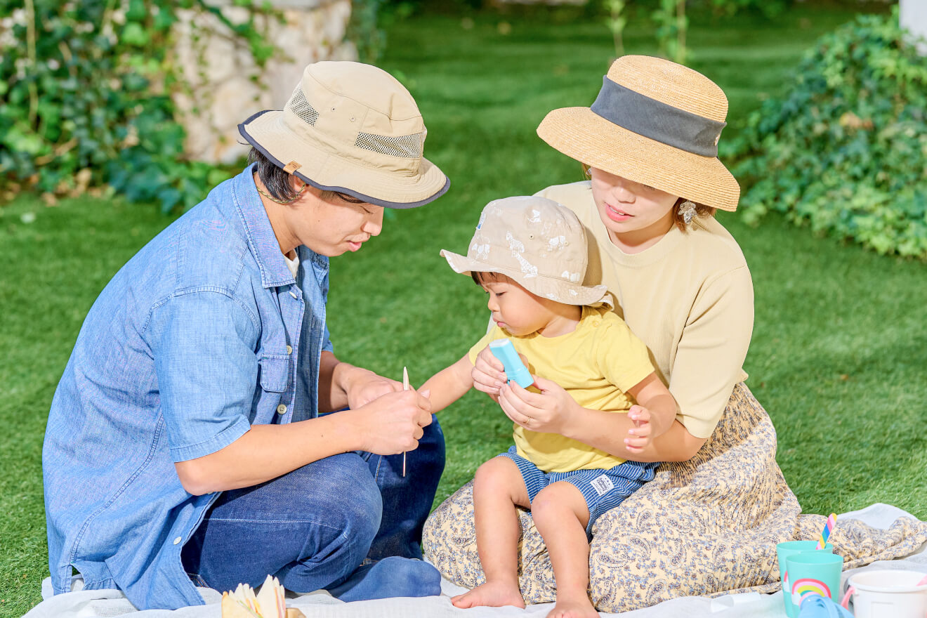子どもの肌にもやさしい