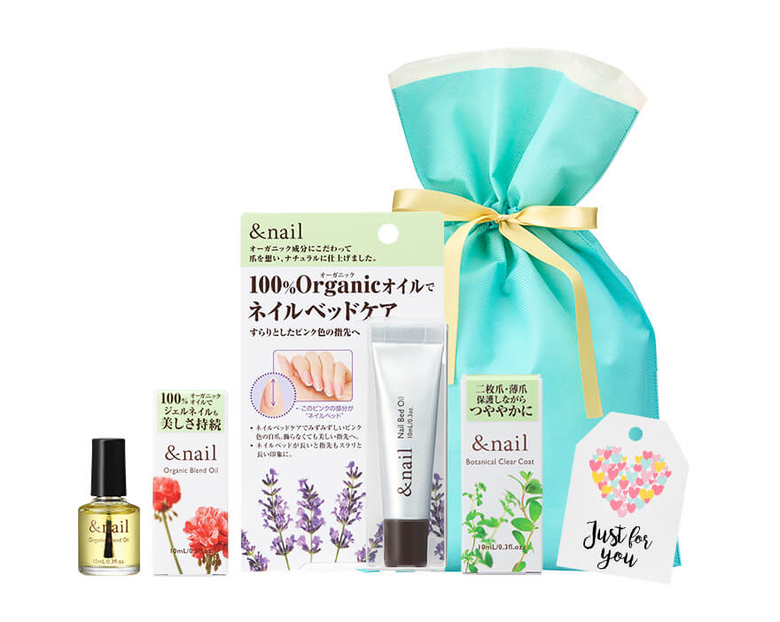 オーガニックのネイルケアツヤツヤ素爪で印象UP♪