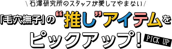 石澤研究所のスタッフが愛してやまない　『毛穴撫子』の推しアイテムをピックアップ
