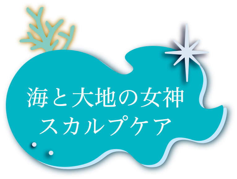 海と大地の女神　スカルプケア