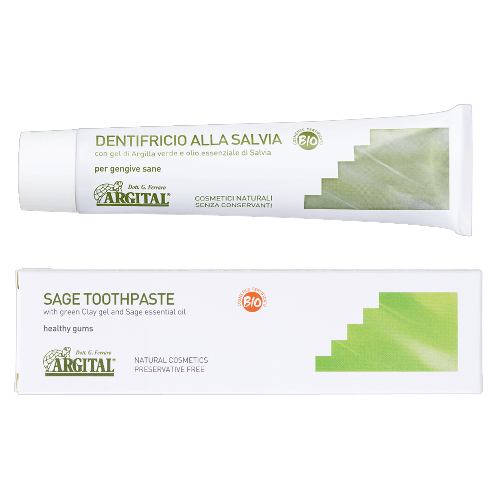 アルジタル　グリーンクレイ歯みがき（セージ）