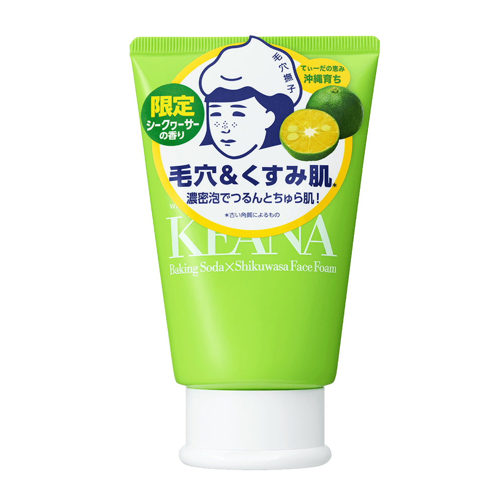 毛穴撫子　沖縄シークヮーサーの重曹泡洗顔