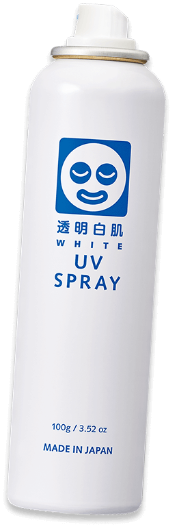 透明白肌 ホワイトUVスプレー